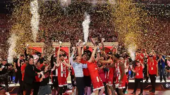 Olimpiakos, EuroLeague'de Dördüncü Kez Şampiyon Oldu