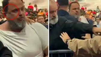 Olympiakos Başkanı Evangelos Marinakis'in Yüzünde Morluklar ve Yırtık Gömlekle Görüntülendiği Anlar Spor Gündemine Oturdu