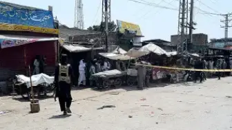 Pakistan'da Pazar Yerinde Patlama: 3 Ölü, 4 Yaralı