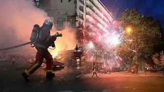 Paris Saint-Germain'in Şampiyonlar Ligi Zaferi Sonrası Fransa'da Olaylar: 426 Gözaltı