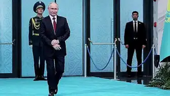 Rusya Devlet Başkanı Putin Kazakistan'a Resmi Ziyarette Bulundu