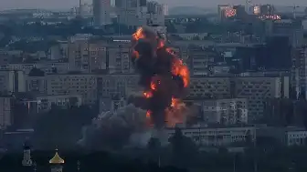 Rusya'nın Kiev'e Saldırısında Ölü ve Yaralılar Var