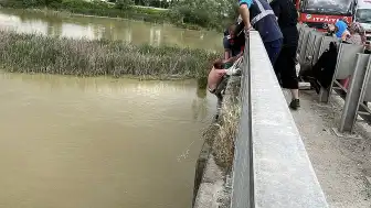 Sakarya Köprüsü'nde intihar girişimi: Ekipler 2,5 saatlik ikna sonrası şahsı kurtardı