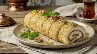 Saray Sarması Tarifi: Kırılmayan ve İpeksi Dokusuyla Dikkat Çeken Tatlı