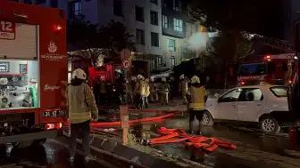 Şişli'de İş Yerinde Çıkan Yangın Söndürüldü