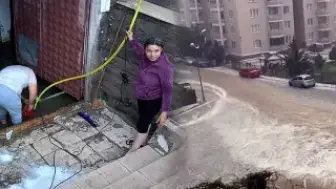Tokat'ın Zile İlçesinde Sağanak Hayatı Olumsuz Etkiledi