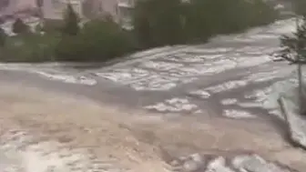 Tokat'ta Sağanak ve Dolu Nedeniyle Su Baskınları Yaşandı