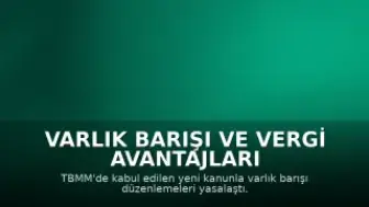 Varlık Barışı ve Vergi Avantajları Yasalaştı: SGK Borçlarına 72 Ay Taksit İmkanı