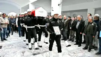 Vefat Eden Polis Memuru S.Ö. Son Yolculuğuna Uğurlandı
