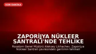 Zaporijya Nükleer Santrali'nde Tehlike Çanları: Avrupa'ya Çağrı