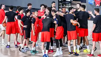 A Milli Erkek Basketbol Takımı, Bosna Hersek maçı hazırlıklarına başladı