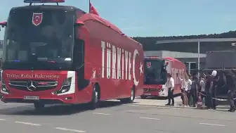 A Milli Futbol Takımı, Dünya Kupası İçin ABD'ye Hareket Etti
