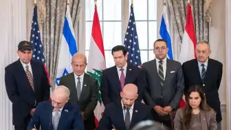 ABD Ara Buluculuğunda İsrail ve Lübnan Arasında Kalıcı Barış Çerçeve Anlaşması İmzalandı