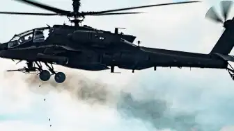 ABD Ordusuna Ait Apache Helikopteri Hürmüz Boğazı'nda Düştü, Mürettebat Kurtarıldı