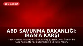ABD Savunma Bakanlığı: İran'a Karşı Saldırılar Başladı