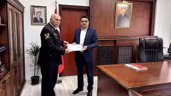 Alaplı Jandarma Personeline Başarı Belgesi Verildi