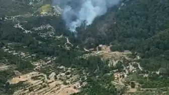 Antalya Kaş'taki Orman Yangını Kontrol Altına Alındı