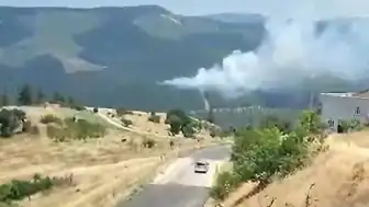 Bursa Orhaneli'de Orman Yangını: Ekipler Müdahale Ediyor