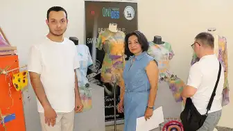 Çankırı'da Üniversite Öğrencileri ve Engelli Bireylerin Ortak Eserleri Sergilendi