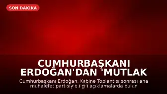 Cumhurbaşkanı Erdoğan'dan 'mutlak butlan' kararı sonrası ilk açıklama