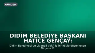 Didim Belediye Başkanı Hatice Gençay: "Aklın büyük yolculuğunun başladığı topraklardayız."