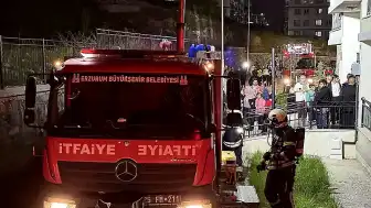 Erzurum'da Diyaliz Hastası Kadın Yangında Hayatını Kaybetti