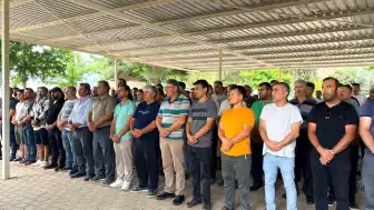 Fethiye'deki kapı gıcırtısı cinayetinde hayatını kaybeden Ramazan Çalışkan defnedildi