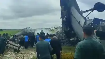 Hindistan'da askeri kargo uçağı düştü: 5 asker hayatını kaybetti