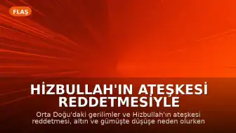 Hizbullah'ın Ateşkesi Reddetmesiyle Piyasalarda Dalgalanma Yaşandı