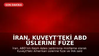 İran, Kuveyt'teki ABD Üslerine Füze Saldırısı Düzenledi: 'Vurkaç Dönemi Bitti'