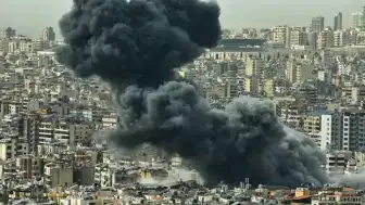 İsrail, Beyrut'a Hava Saldırısı Düzenledi: 1 Sivil Hayatını Kaybetti, 4 Yaralı