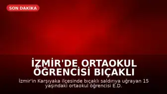 İzmir'de Ortaokul Öğrencisi Bıçaklı Saldırıda Hayatını Kaybetti: Güvenlik Kamerası Görüntüleri Ortaya Çıktı