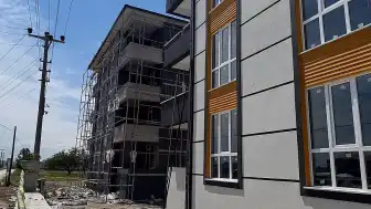 Konya'da İnşaatta Elektrik Akımına Kapılan İşçi Dördüncü Kattan Düştü