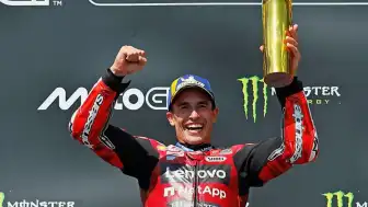 MotoGP Çekya Grand Prix'sinde Marc Marquez Galibiyete Ulaştı