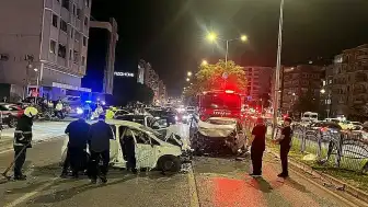 Samsun'da Zincirleme Trafik Kazası: 5 Yaralı