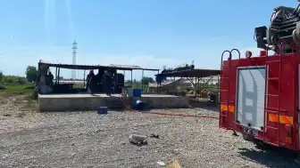 Serik'te Çıkan Yangın Sonucu Bir Baraka Kullanılamaz Hale Geldi