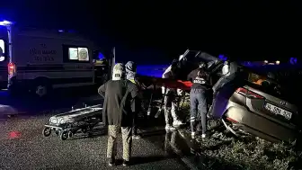 Tosya'da D100 Karayolunda Trafik Kazası: 2 Yaralı