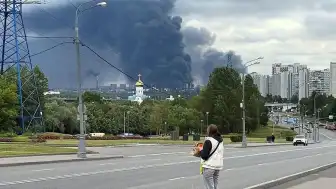 Ukrayna'dan Moskova'ya Savaşın Başından Bu Yana En Geniş Kapsamlı İHA Saldırısı Düzenlendi