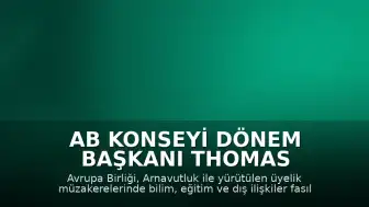AB Konseyi Dönem Başkanı Thomas Byrne: Arnavutluk ile müzakere fasılları geçici olarak kapatıldı