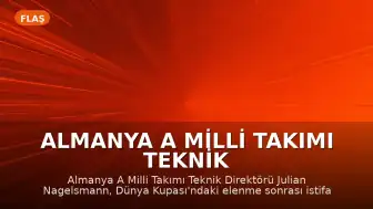 Almanya A Milli Takımı Teknik Direktörü Julian Nagelsmann Görevinden Ayrıldı: Jürgen Klopp İle Temas Kuruldu