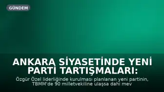 Ankara Siyasetinde Yeni Parti Tartışmaları: Hazine Yardımı İçin Yasal Engeller