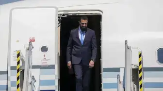 Ankara'ya Gelen Suriye Cumhurbaşkanı Ahmed Şara Karşılandı