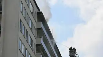 Belçika'nın Antwerp Kentinde 10 Katlı Binada Yangın: Çok Sayıda Can Kaybı Var