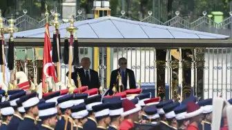 Beştepe'de Cumhurbaşkanı Erdoğan ve ABD Başkanı Trump Zirvesi Başladı