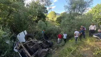 Bingöl Yayladere'de pikap uçuruma devrildi: 3 ölü, 2 yaralı