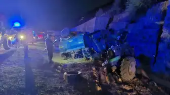 Bingöl'de traktör devrildi: 1 kişi yaşamını yitirdi