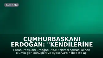 Cumhurbaşkanı Erdoğan: "Kendilerine yaptığımız ikram gelen misafirlerimizi hoşnut etti"