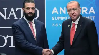 Cumhurbaşkanı Erdoğan, NATO Zirvesi Kapsamında Suriye Cumhurbaşkanı Ahmed Şara'yı Kabul Etti