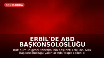 Erbil'de ABD Başkonsolosluğu Yakınlarında İHA Tespit Edildi