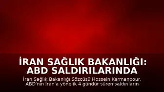 İran Sağlık Bakanlığı: ABD Saldırılarında 2 Ölü, 260'tan Fazla Yaralı